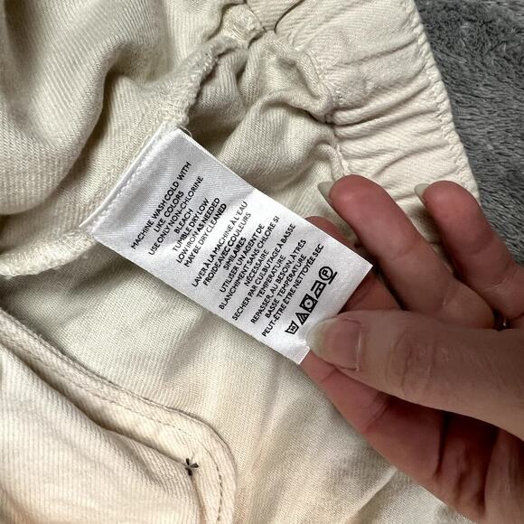 Pilcro Anthropologie Tidal Moto  White Utility Jacket Womens M White - Picture 10 of 11